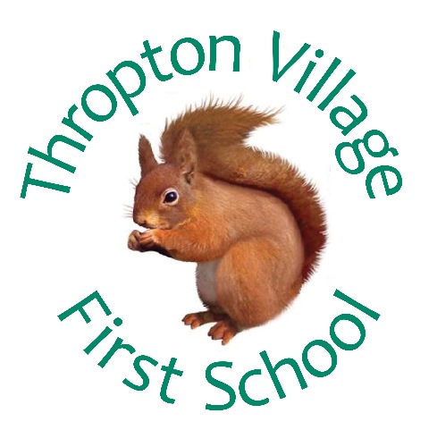 Thropton Village First School's logo