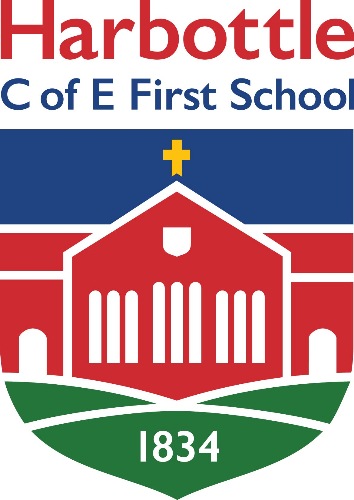 Harbottle C of E First School's logo