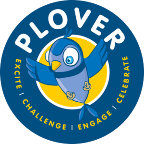 Plover School's logo