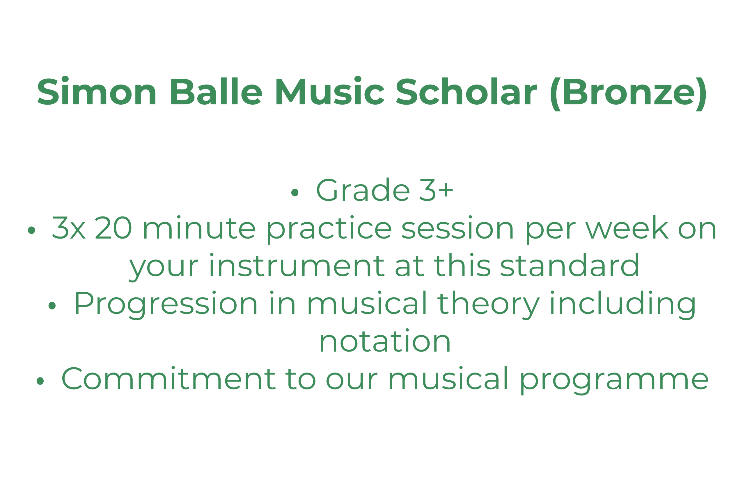 Simon Balle Music Scholar