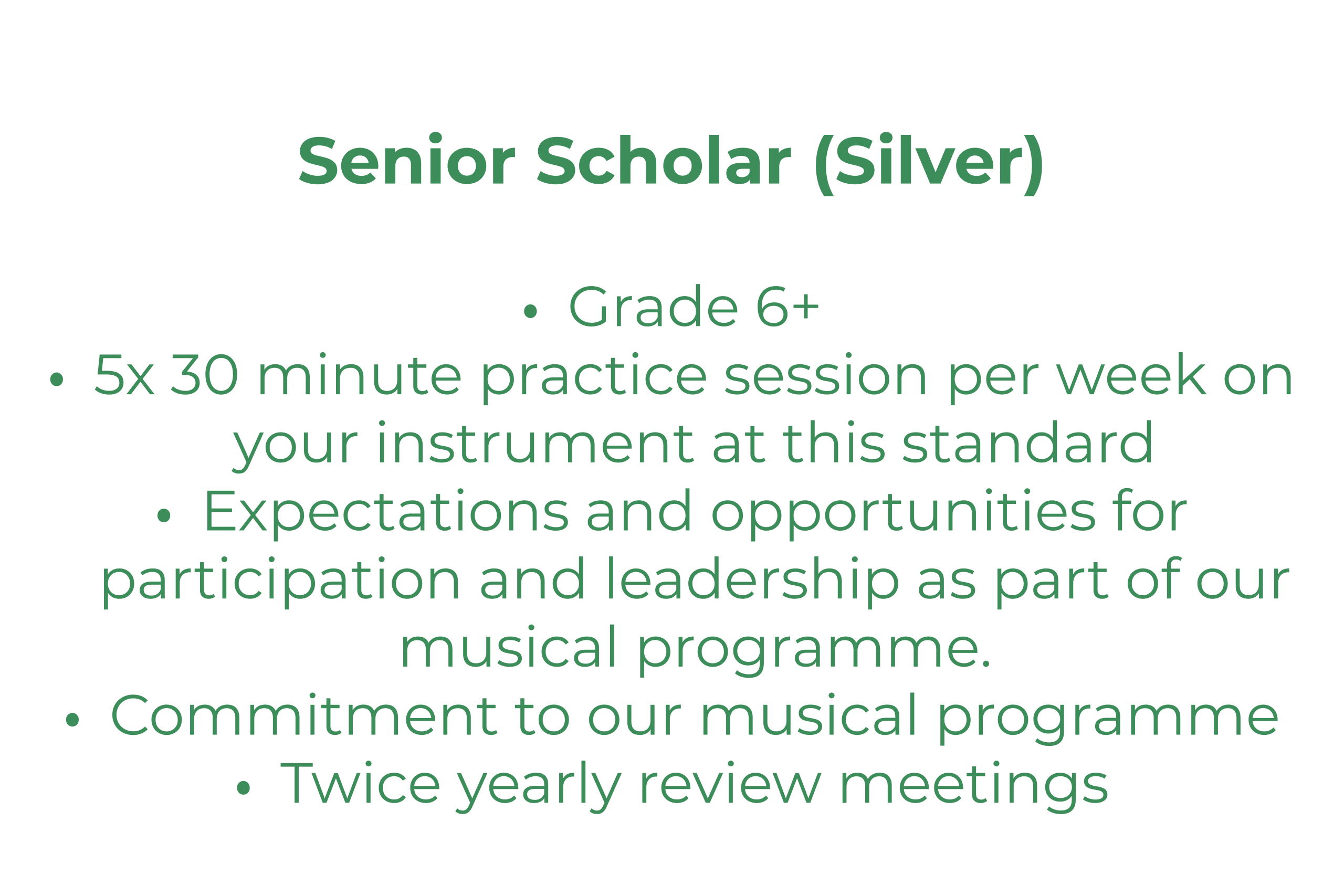 Senior Scholar