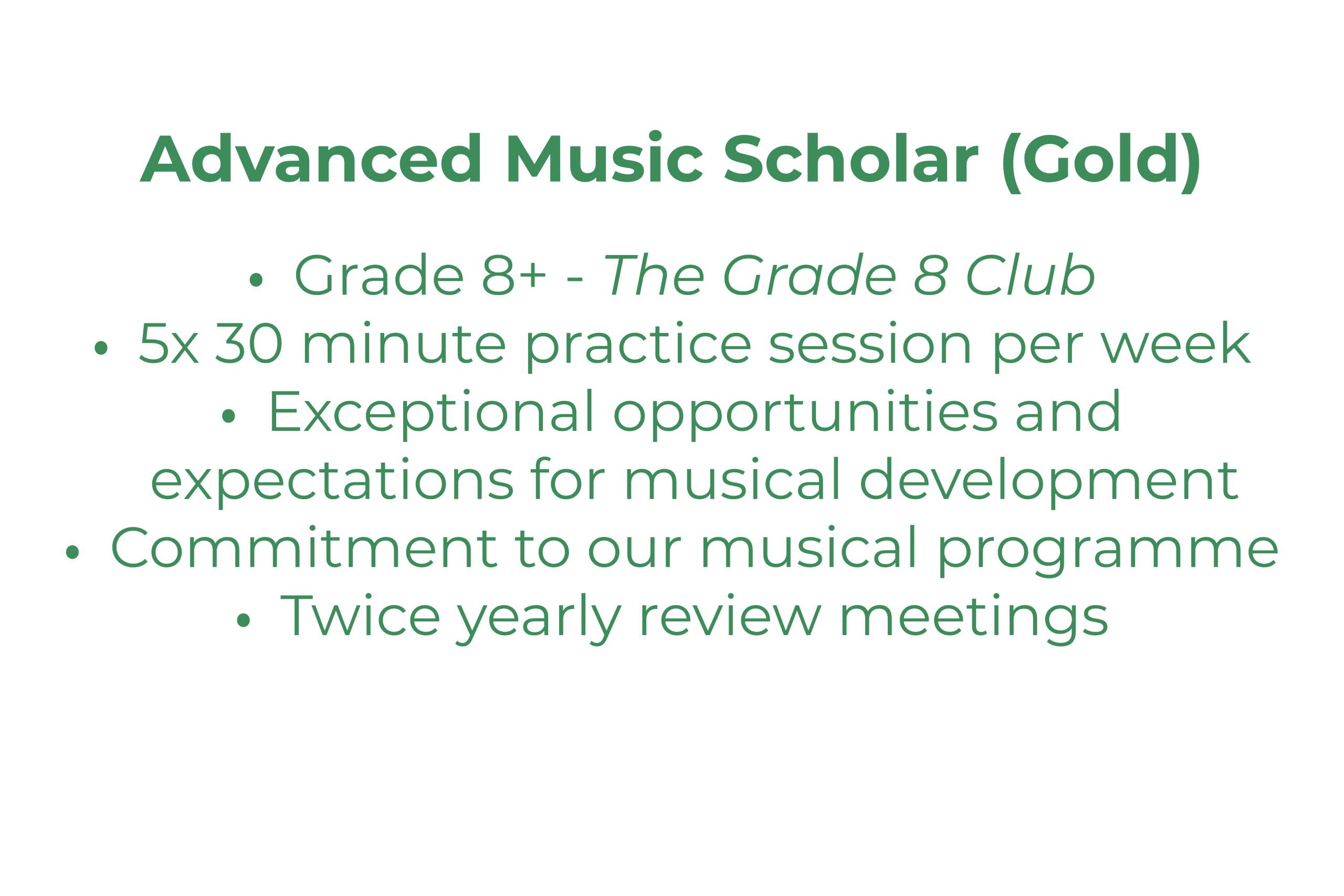 Advanced Scholar