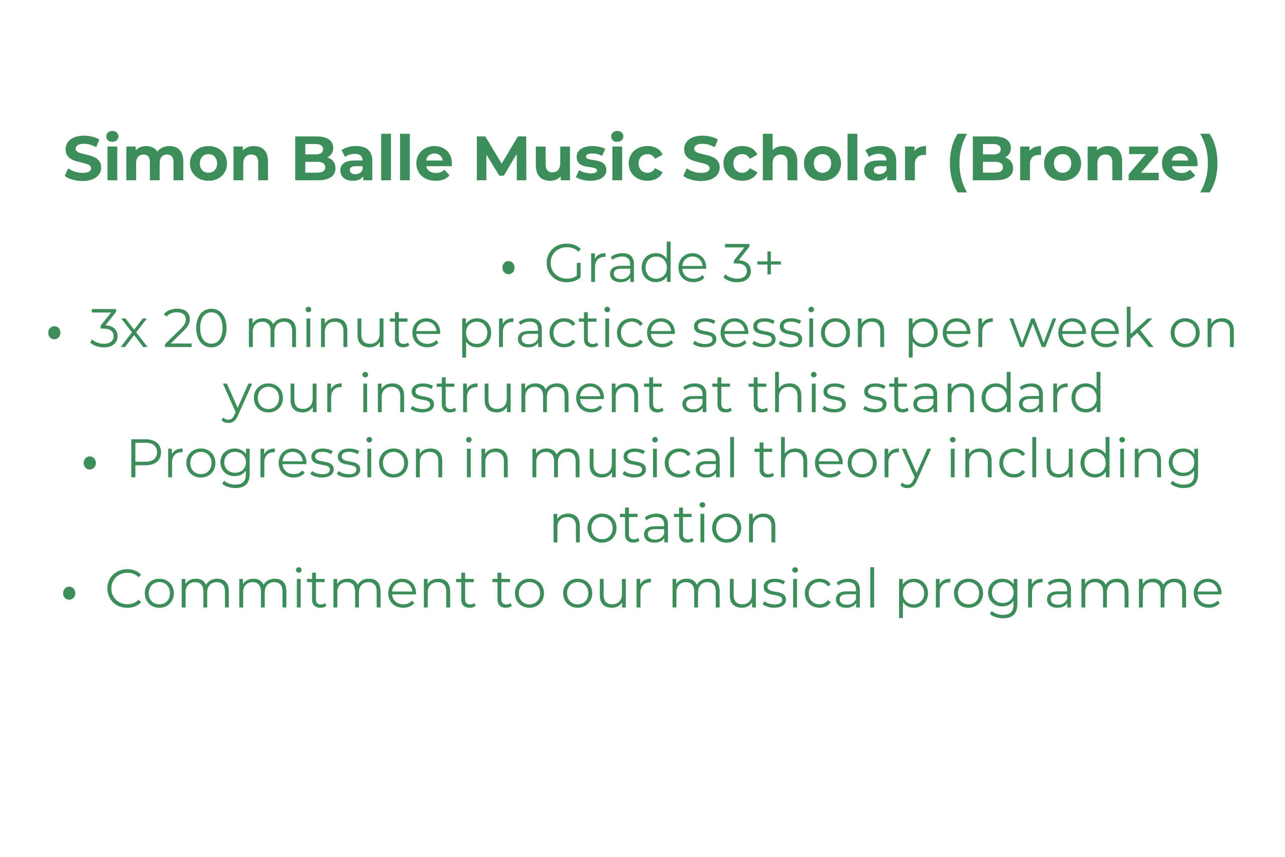 Simon Balle Music Scholar