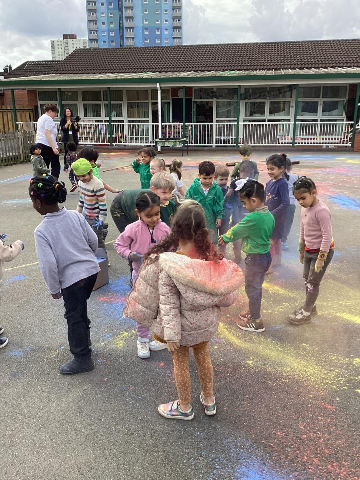 EYFS – Festival of Holi 3 | St Patrick's Catholic Primary Academy