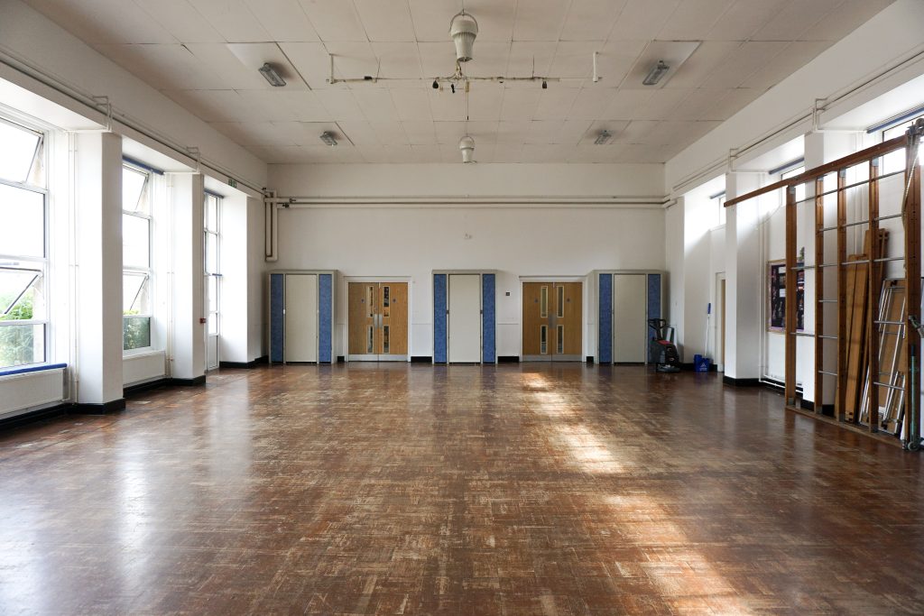The Large School Hall at Warden Park Primary