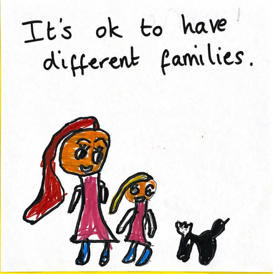 It's ok to have different families