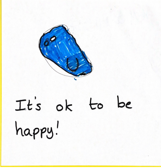 It's ok to be happy