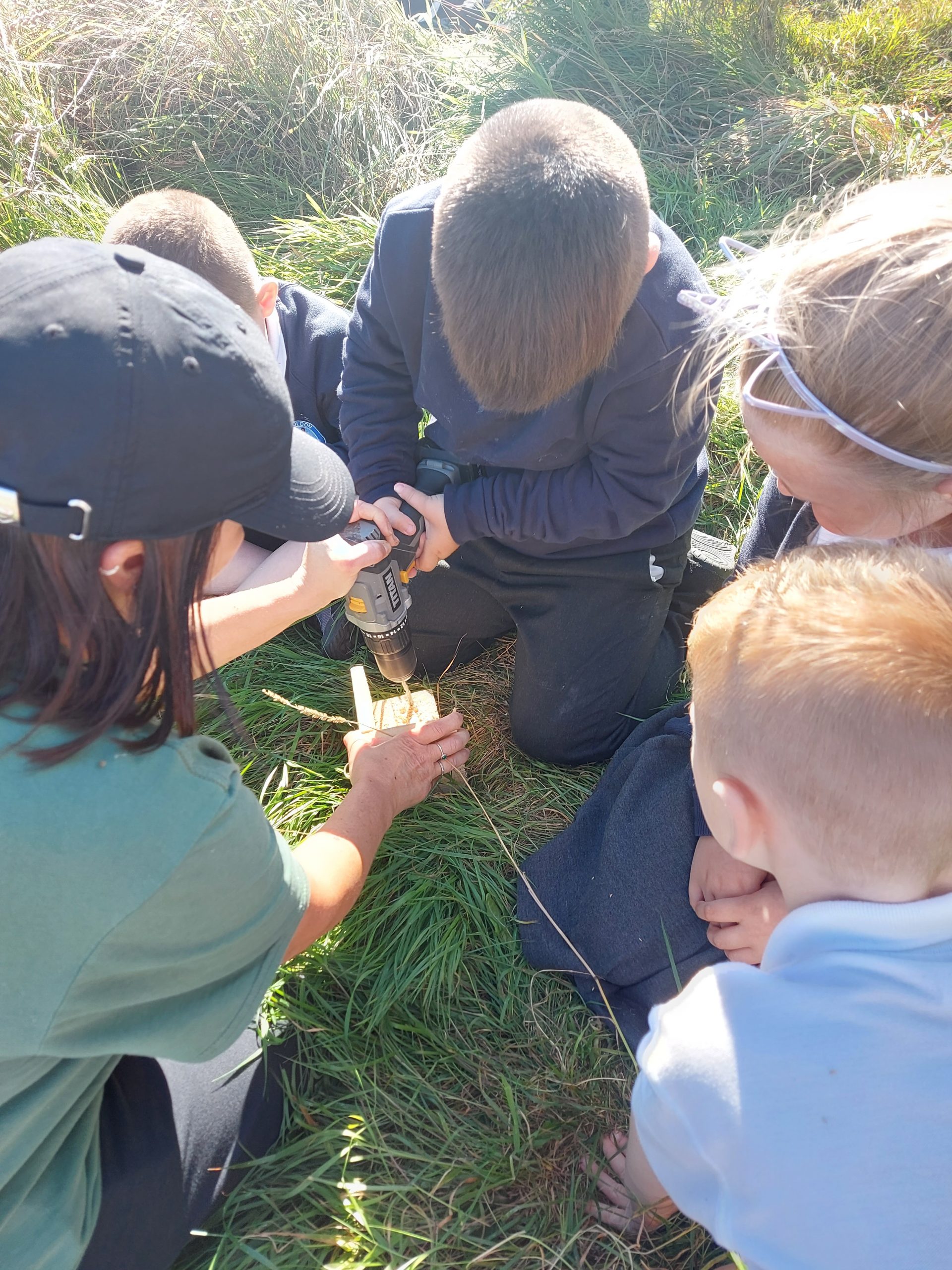 Year 1 enjoying the secret garden