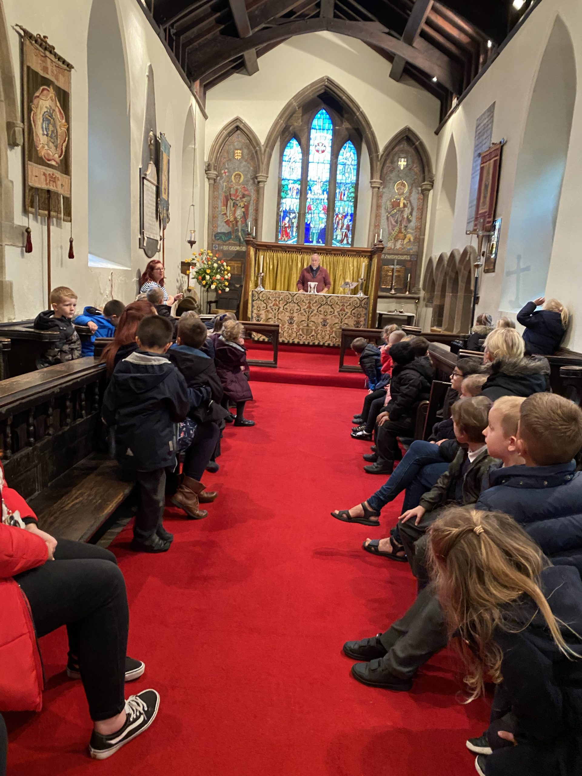 Year 1 visit to St Nicholas Church