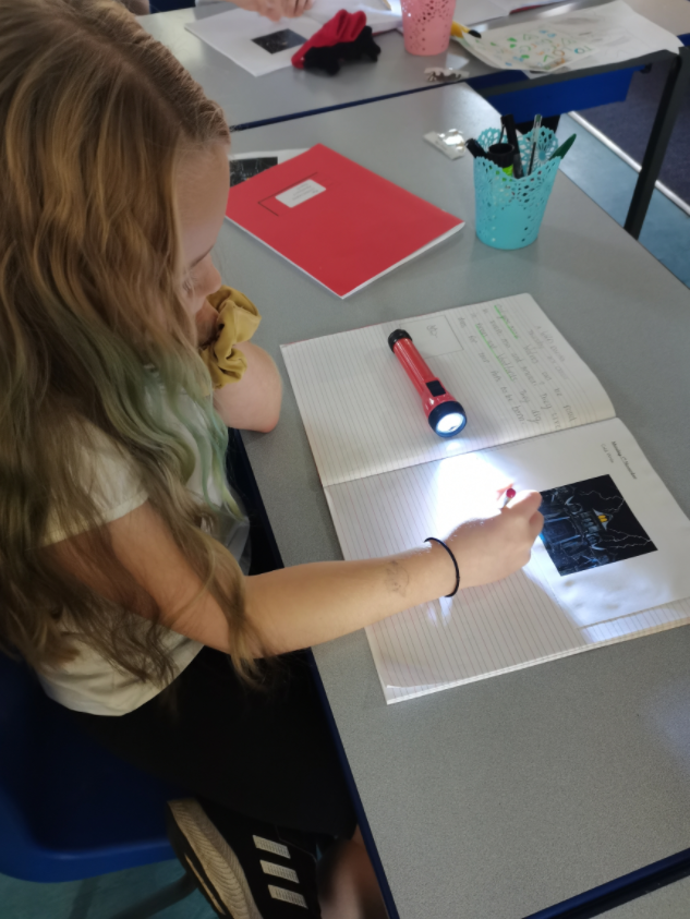 Year 4's spooky writing