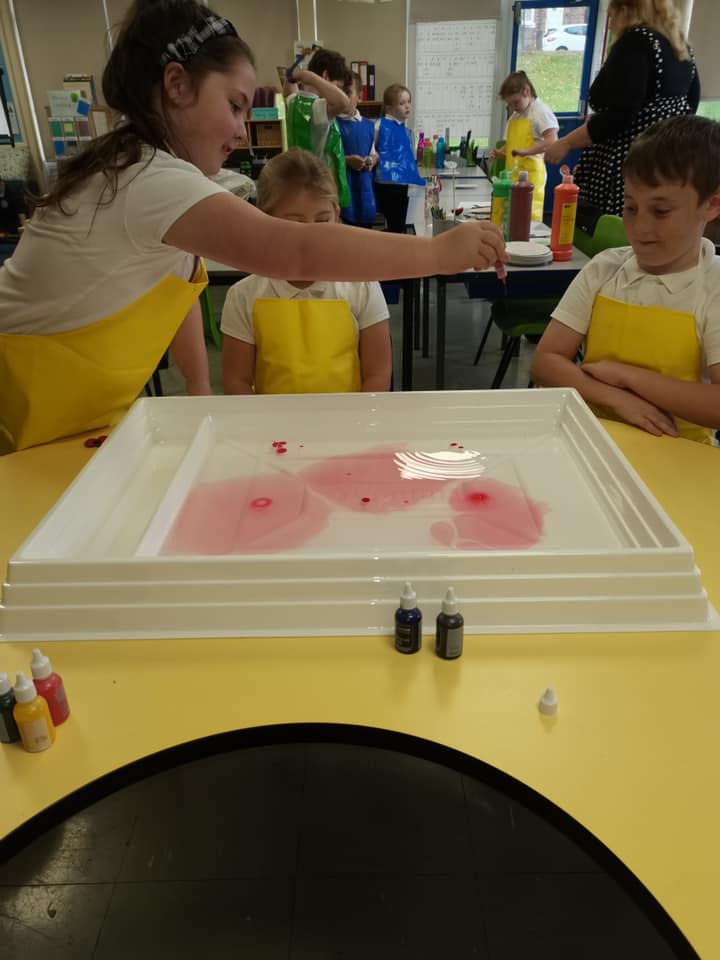 Year 4 marbling