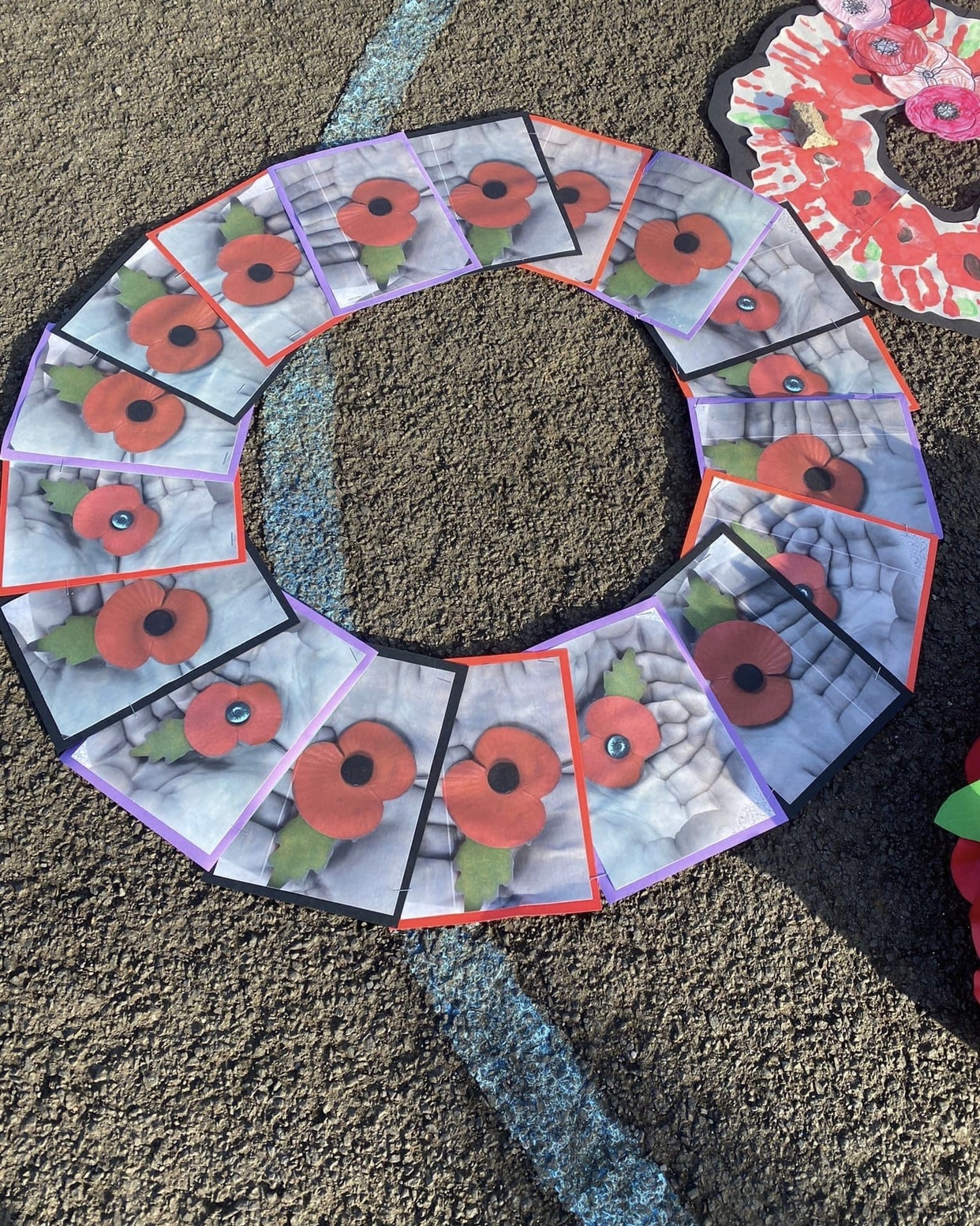 Year 3's wreath