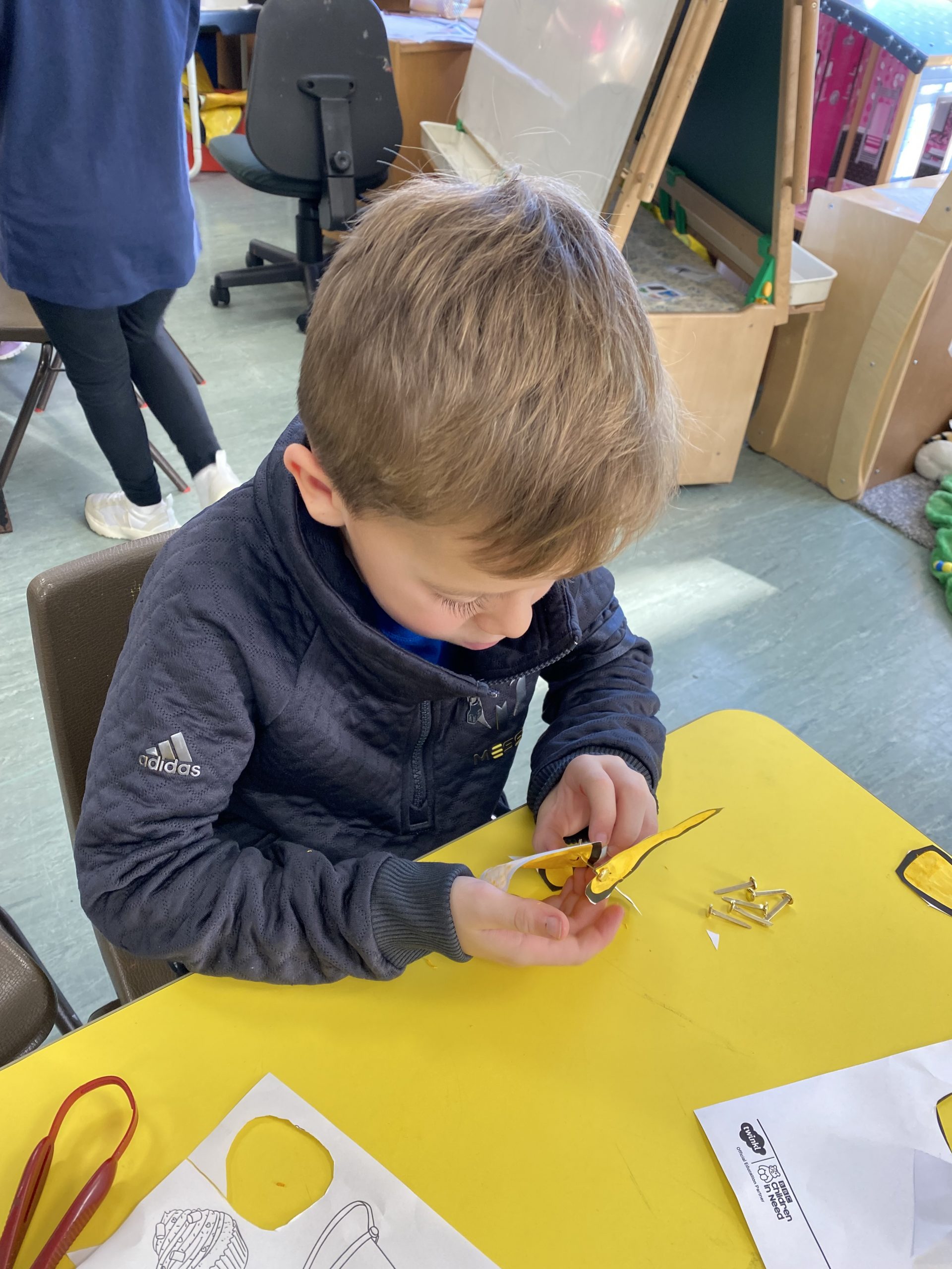 Year 1 children's crafts for Children in Need