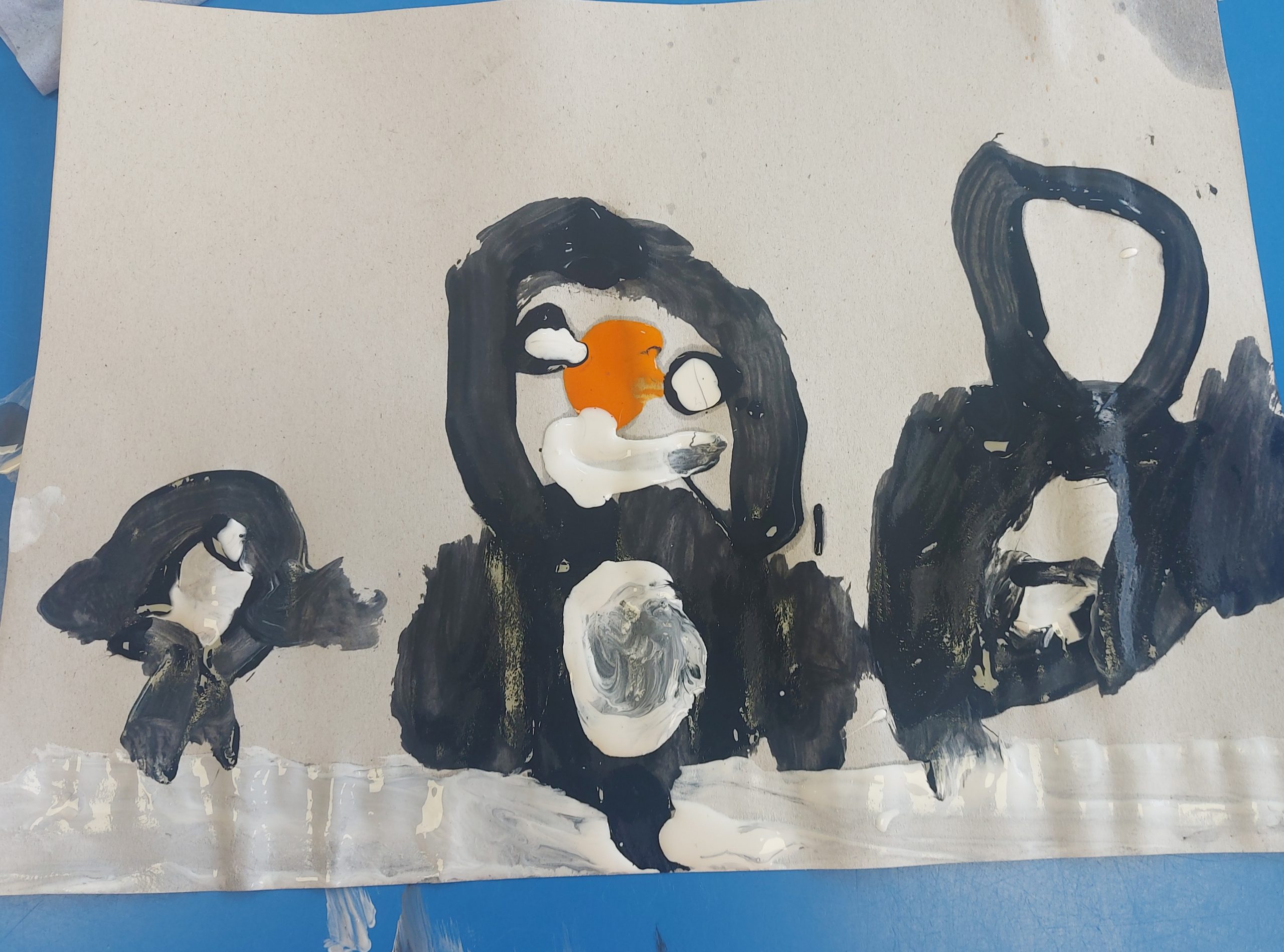 Year 1's penguin pictures