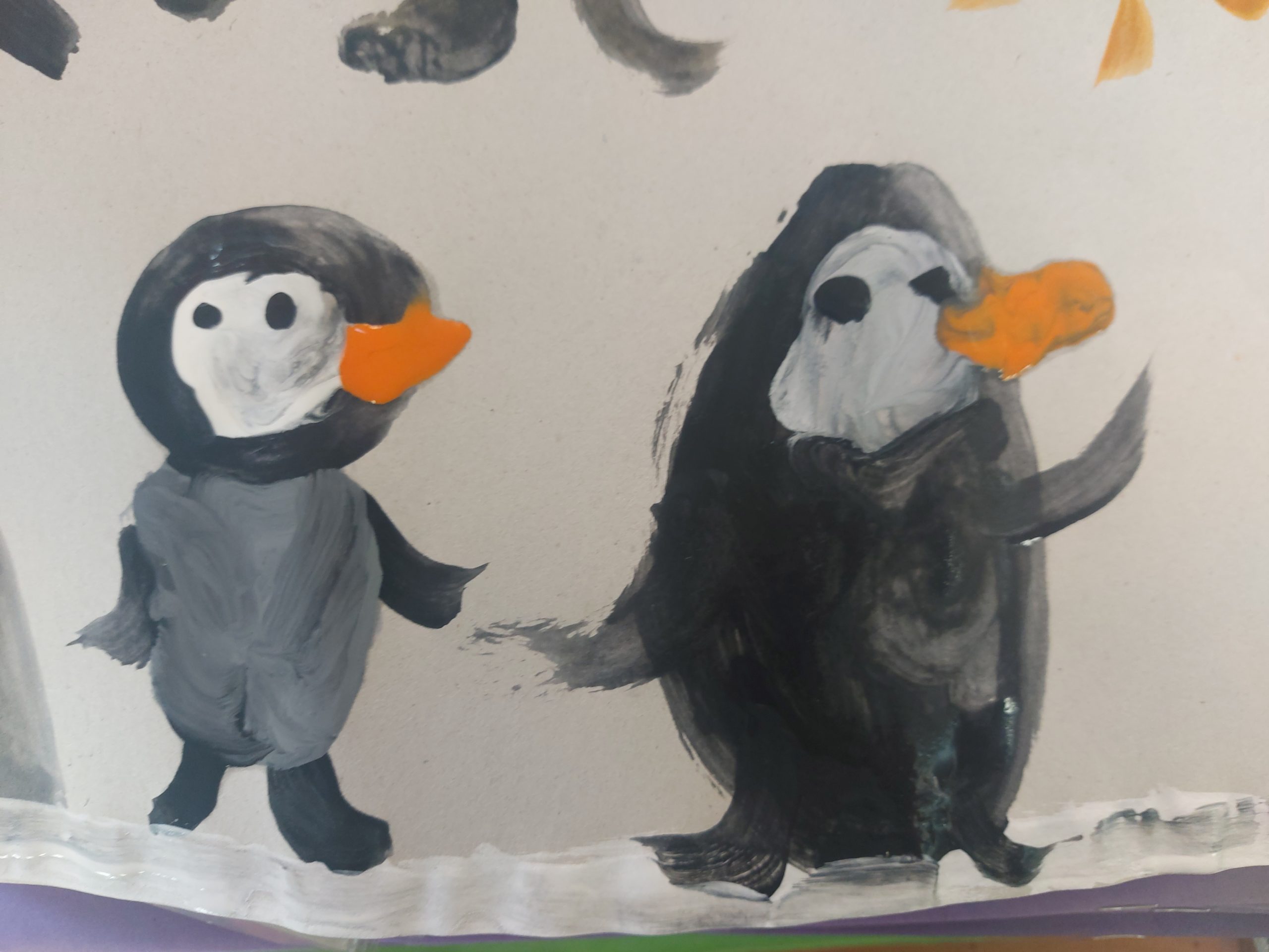 Year 1's penguin pictures