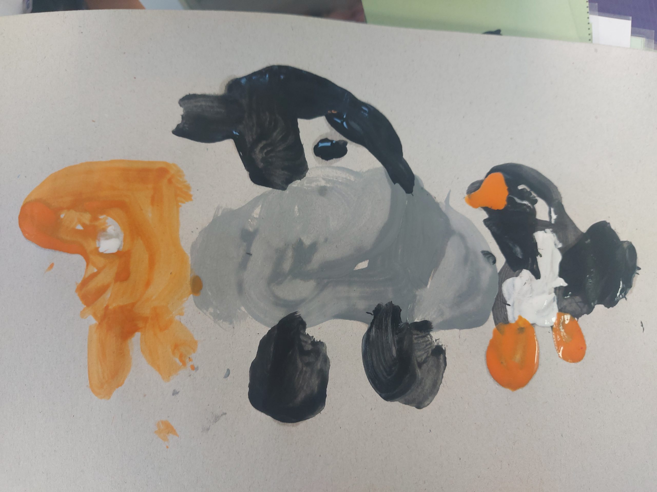 Year 1's penguin pictures