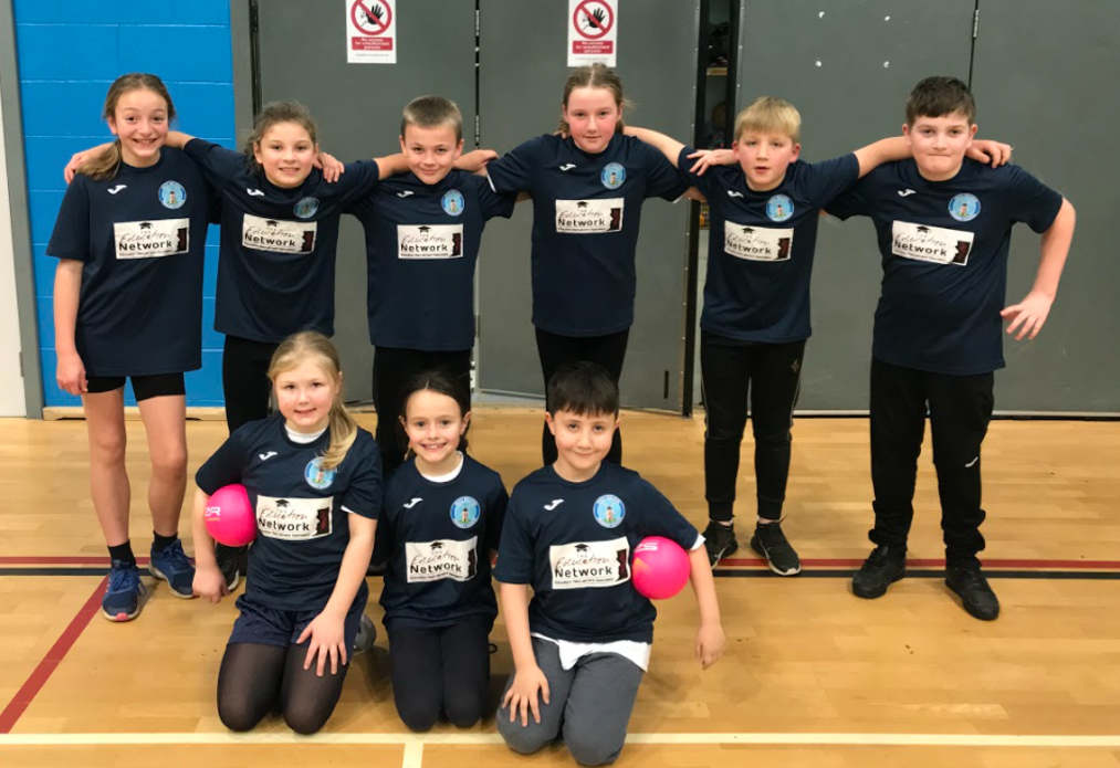 Year 5 dodgeball team