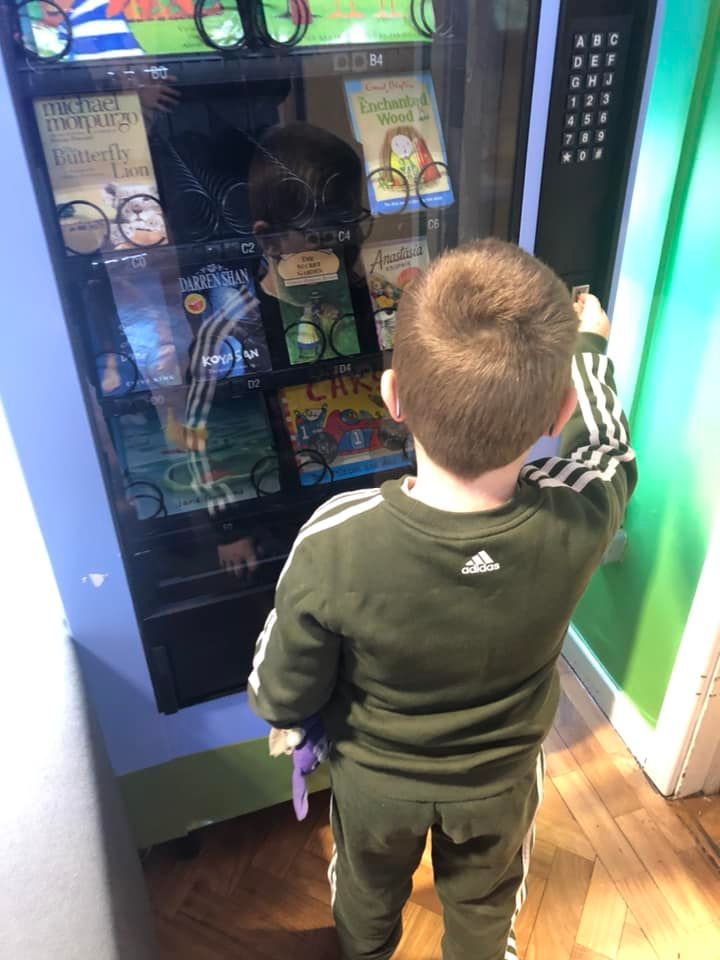 This week's Golden Coin winner getting his prize