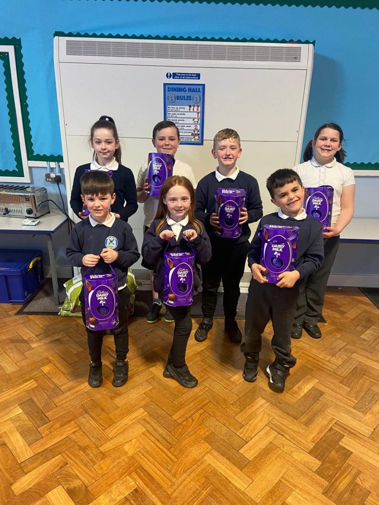 Easter egg competition winners