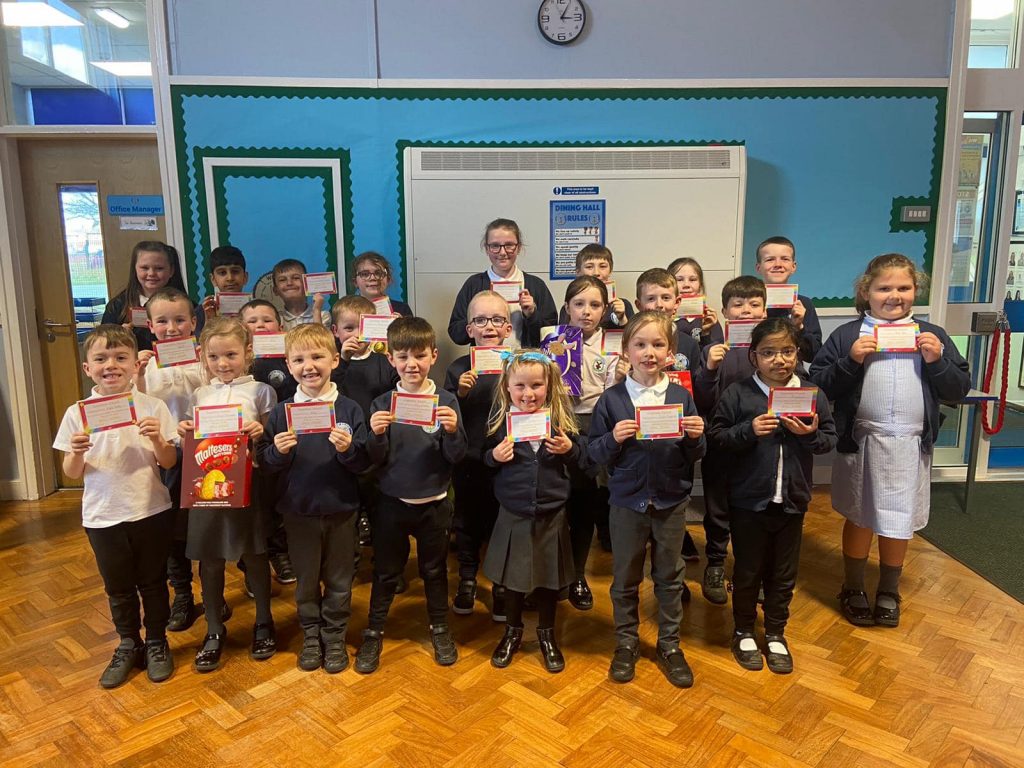 Sponsored read for World Book Day winners