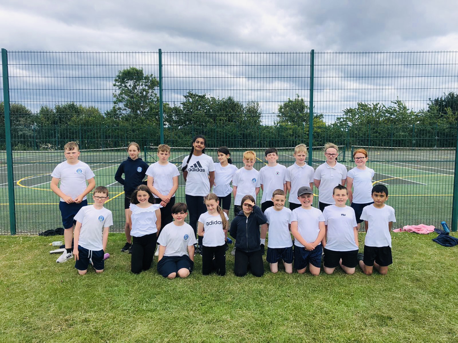 Year 6 Rounders Team at the local competition