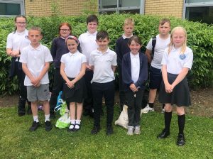 Year 5 and 6 swimming team