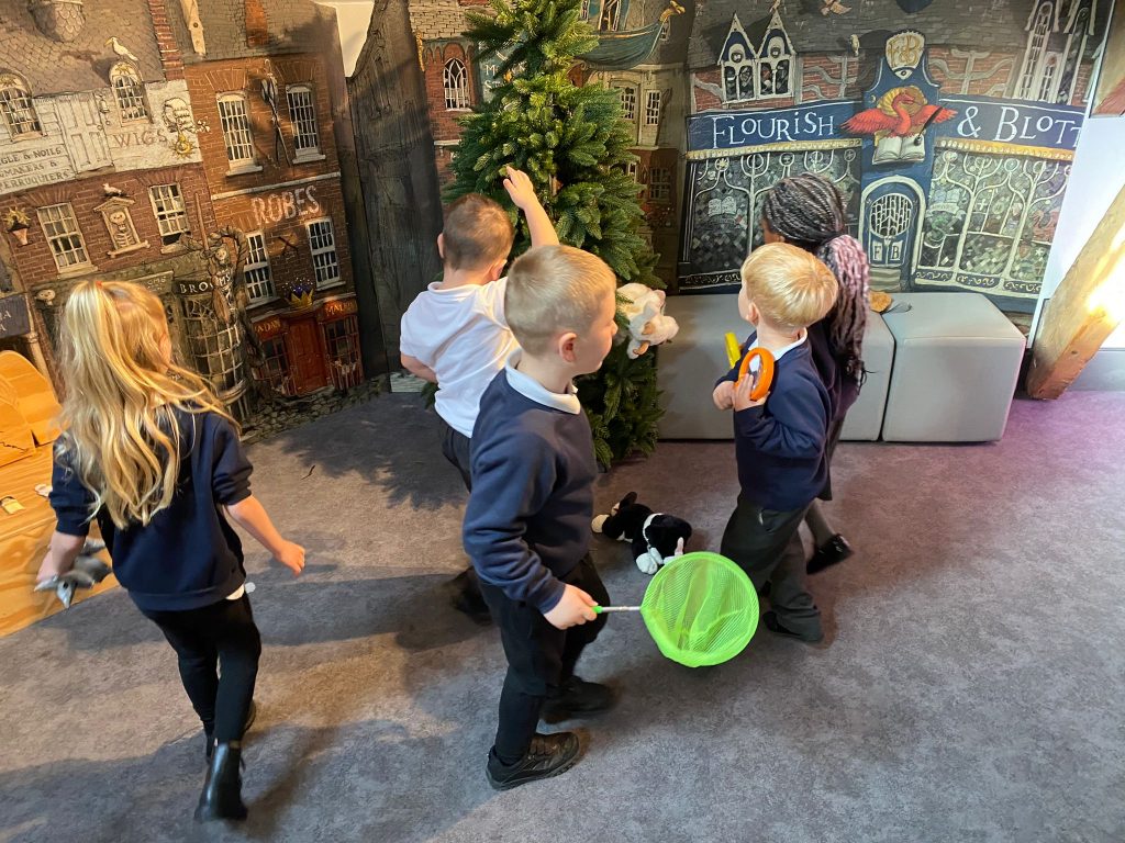 Year 1's visit to Seven Stories