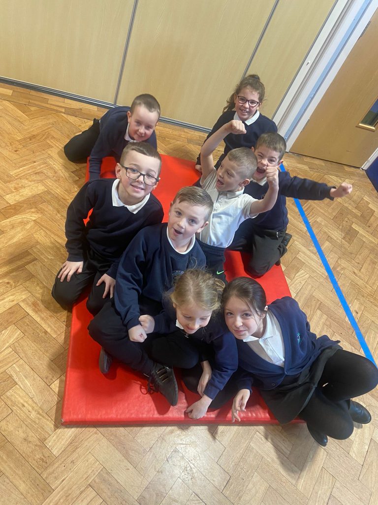 Year 3 taking part in their Ernest Shackleton CoJo mission today