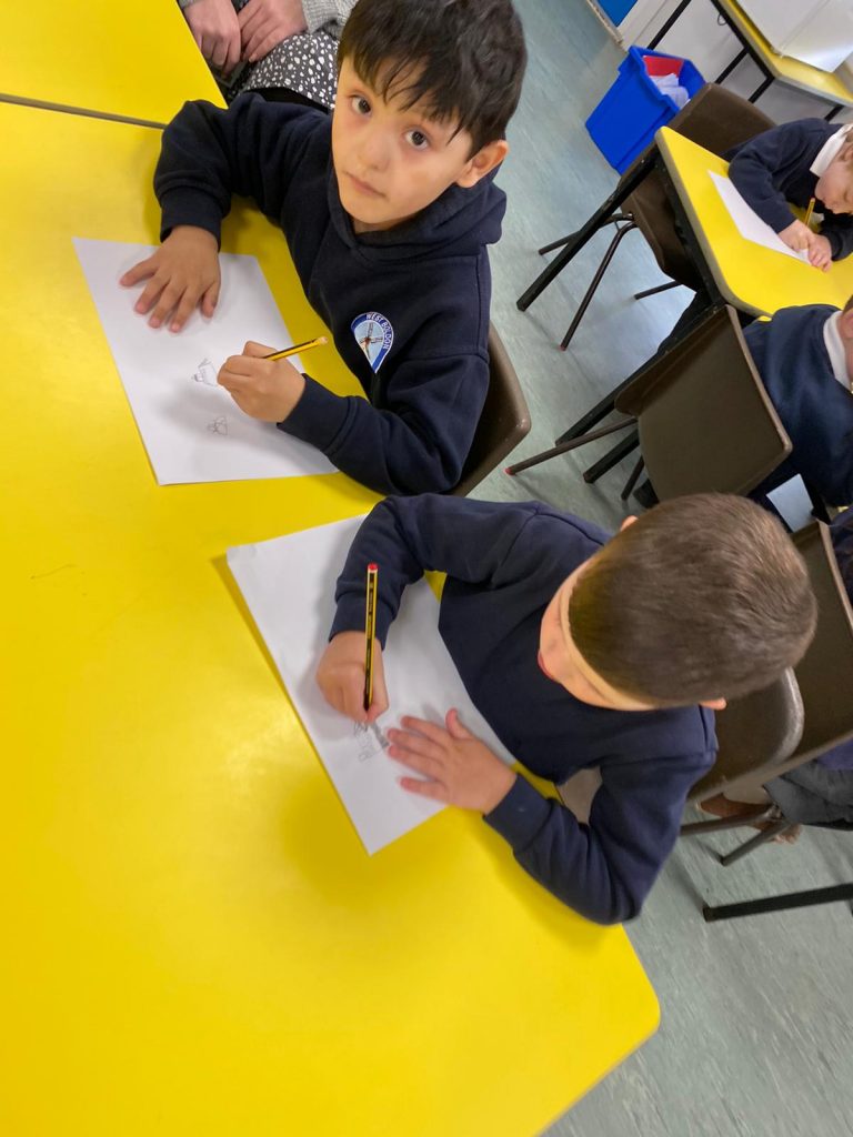 Year 1's budding illustrators