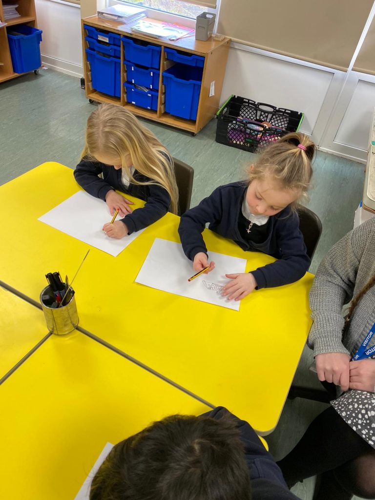 Year 1's budding illustrators