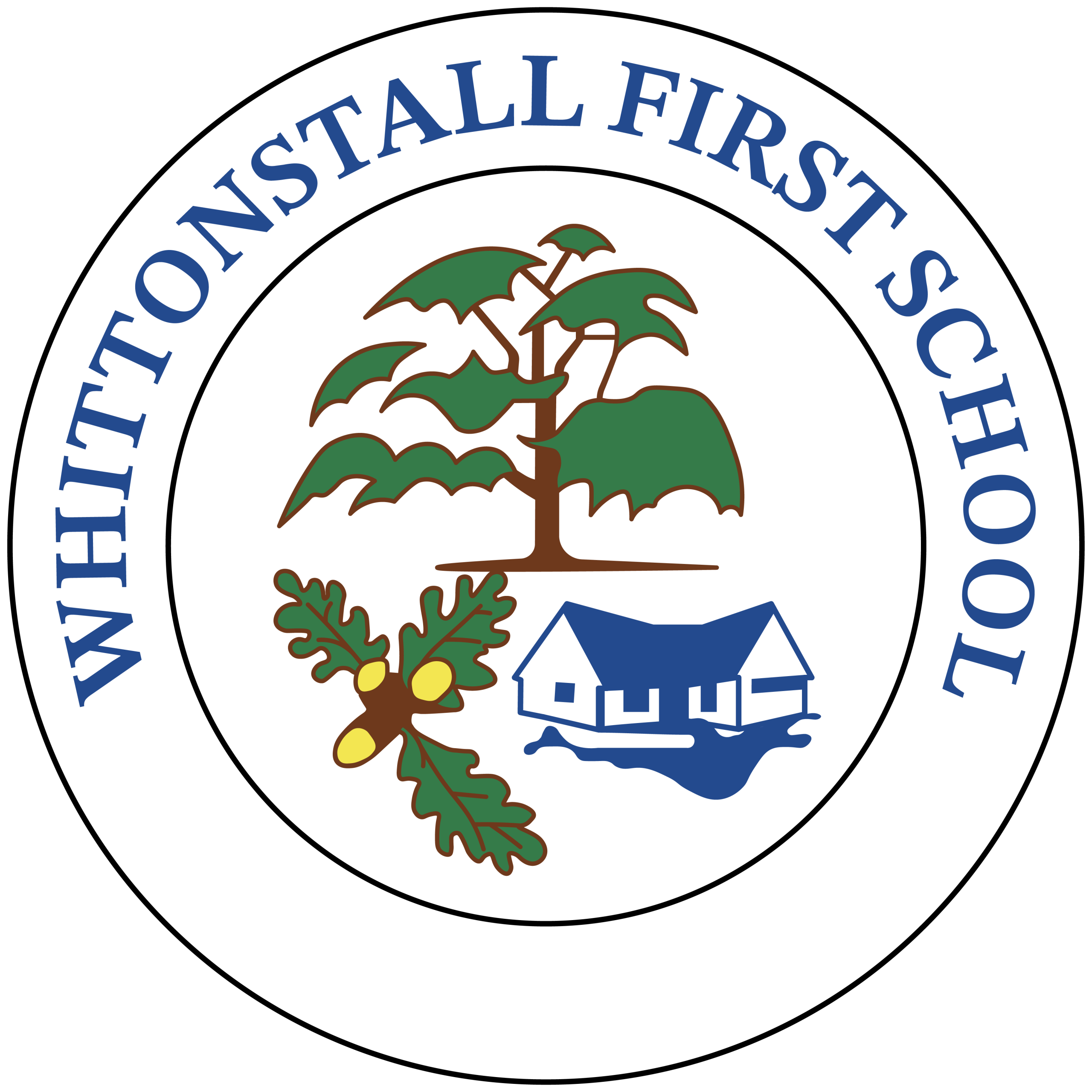 Whittonstall First School Logo